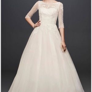 David’s Bridal gown